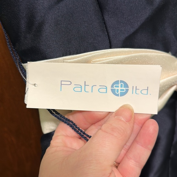 Patra Ltd Navy and Ivory Dress - Picture 3 of 6